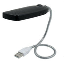 16.3" Flexible Neck USB Plug 28 LEDs Black Reading Light for Laptop PC M3G4