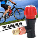 Portable Thickened Bicycle Fast Inflation Head Mountain Bike Pumping Bottle Head