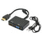 1080P HDMI Male To VGA & HDMI Splitter Converter Cable For TV AV PC Monitor