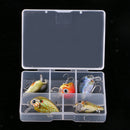 5Pcs Micro Crank Baits Bass Swimbaits Tackle Hard Baits Minnow Fishing Lures