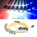 5mm LED Light Night Bright Headlight Lamp for 1/5 1/8 1/10 1/12 1/16 RC Car