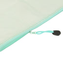 12x A4 Zipper Bags Zip File Storage Document Folder Protective Sleeve Green