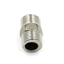1/2" Male x 1/2" Male Hex Nipple SS 304 Threaded Pipe Fitting NPT kC %x