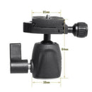 Bexin H26 Mini 360 Angle Panoramic Rotation 1/4 Inch 3/8 Inch Tripod Ball H