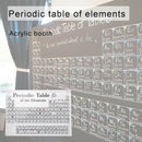 Acrylic Periodic Table Display with Elements Table Display, with Elements S