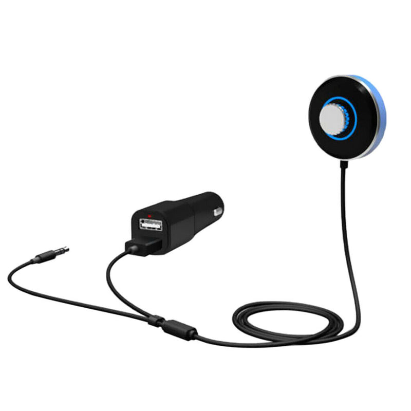 Wireless  4.0 Car Kit 3.5mm AUX Music Audio Receiver Car Charger