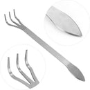 Bonsai Tools 3-Prong Stainless Steel Root Rake Kit with Ergonomic Handle fo