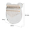 Transparent Kalimba Acrylic 17 Keys with Tuning Hammer and Case for Beginners