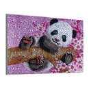 5D DIY Full Drill Special Shaped Diamond Painting Panda Cross Stitch Mosaic