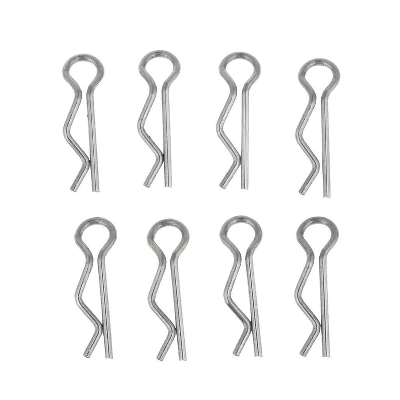 8-Pack Body Clip R Cotter Pins for WLtoys A949 A959 A969 A979 RC Car Crawler