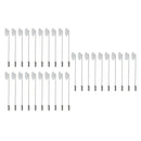 30 Piece Blank Tray Glue On Pad Lapel Stick Pin DIY Clutch Boutonniere Pins