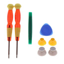 8 Pieces Bundle Joystick Analog Stick Cap Covers (4 Gray Left + 4 Yellow Right )