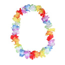 10pcs Hawaiian Flower leis Garland Necklace Fancy Dress Party Hawaii Beach  M&E