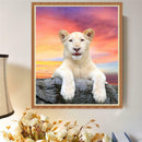 Dog 5D Round Diamond Painting Embroidery DIY Needlework Set Cross Stitch