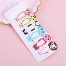 6Pcs/Set Lovely Cartoon Animal Fruit Hairpin Child Kids Hair Clips Hair Acc Z7Y5