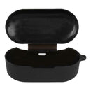 Soft Silicone Earphone Case Anti-shock Protective Cover for QCY T2C (Black) A