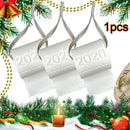 Christmas Tree Ornament 2020 Hanging Toilet Roll Xmas Toilet Paper Decorated NEW