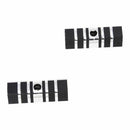 2 x MTB Mountain Bike Pedals BIKE alloy axle Stunt Pegs