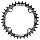 Deckas 104BCD Oval Narrow Wide Chainring MTB Mountain Bike Bicycle 32T Cran