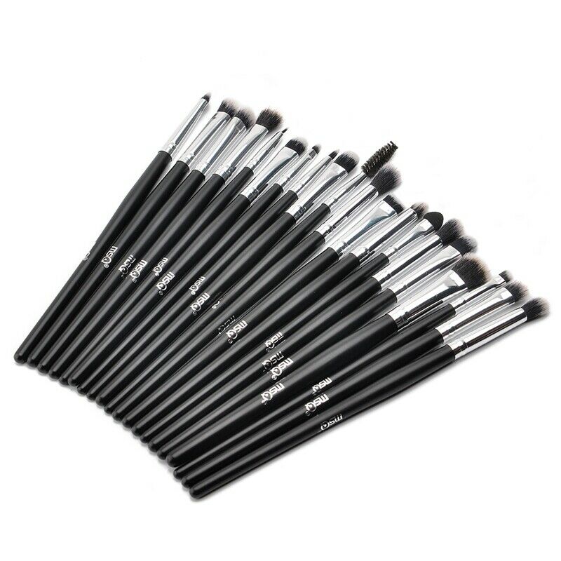 Msq Professional 20Pcs/Sets Eye Shadow Foundation Eyebrow Lip Brush Makeup  L4P1