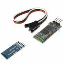 Blue 4 Pin HC-06 RS232 Wireless Bluetooth RF 5V Transceiver Module +Cable f E6C8
