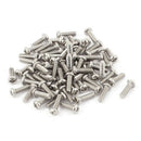 M3 x 10mm 304 Stainless Steel Phillips Pan Head Screws Bolt 60pcs