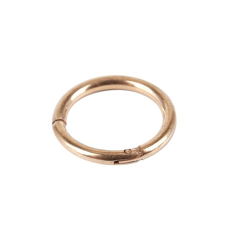 1.2mm Titanium steel Clicker Septum Segment Lip Nose Ear Hoop Body Piercing L5G8