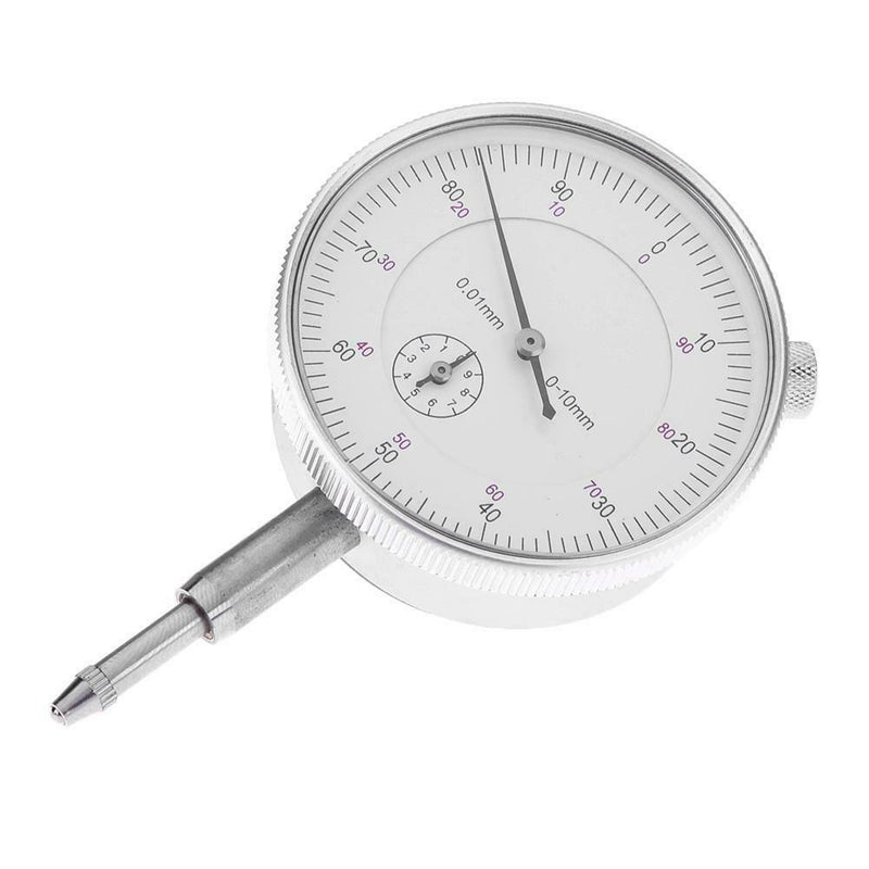 Precision Pointer Dial Indicator Gauge Measurement Tool 0-10mm 0.01mm A
