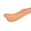1x Bamboo Anti-Static Non Magnetic Plant Bonsai Tweezers Wooden Tool Bend BX