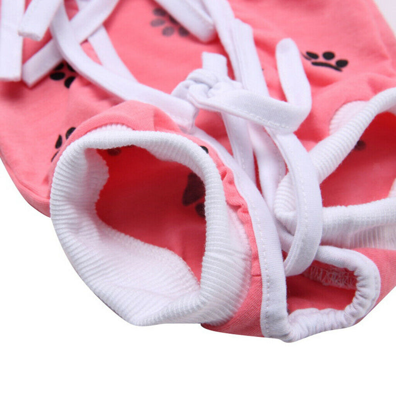 2 PCS Pet Recovery Suit for Abdominal Wounds or Skin Diseases, E-Collar