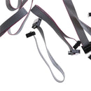 10pcs 10pin 2.54mm IDC Flat Ribbon Cable Wire for Atmel AVR ISP JTAG Download M&