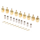 (Pack of 10)SMA Male Straight Crimp Connector Adapter(SMA-J-1.5) for RG174 RG178