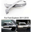 Car Accessories Chrome Side Mirrors Anti-Rub Decoration Protector Fit For F