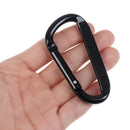 5PCS Strong Load-bearing D Carabiner Spring Snap Clip Hooks Belts Hook ClaspBX