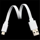 2x 20CM Ultra Short Micro USB Data Charger Cable Cord Portable Power Bank phon Z