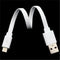 2x 20CM Ultra Short Micro USB Data Charger Cable Cord Portable Power Bank phon Z