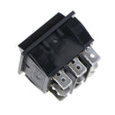 KCD7-303 Perforate 28 x 31mm 9Pin ON - OFF - ON Boat Rocker Switch Power Swit-OZ