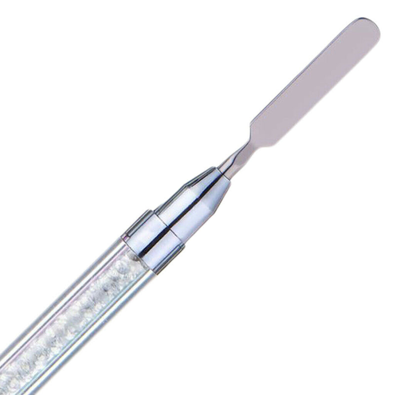 Poly Gel Nail Brush Dual-Ended Poly Acrylic UV Gel Extension Builder Clear