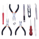 12Pcs/Set Jewelry Tools Jewelry Making Set Flat Nose Pliers Beading Needles H5M3