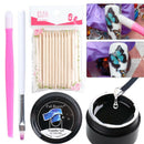 Nail Art Foil Transfer Gel, New Year LED Varnishes Nail Art Paint Glue, Sticky