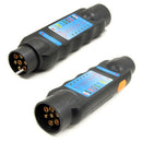 7 & 13PIN SOCKET CAR VAN TRAILER TOWING LIGHT WIRING CIRCUIT TESTER FULL SET