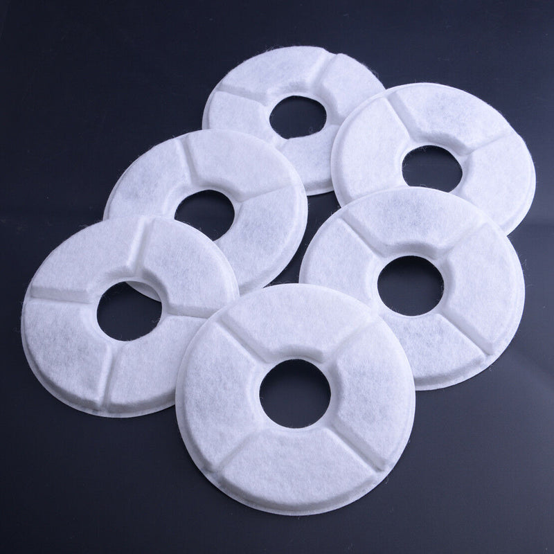 Carbon Filters Pet Water Fountain 1.6 L Flower Style Drinking Fountain,Pack of 6