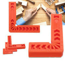 8 Pieces 90 Degree Positioning Squares for Woodworking, 10cm/4inch and 8cm/3inch