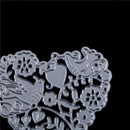 Floral Loving Birds Metal Cutting Dies Stencils For Scrapbooking DIY Card Decor%