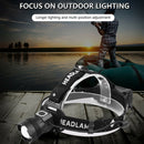XHP99 LED Headlight 2800LM 5 Mode USB Rechargeable IPX4 Zoom Headlamp Torch