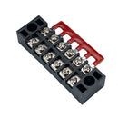5 Piece Double Row 6P Screw Locking Terminal Block with