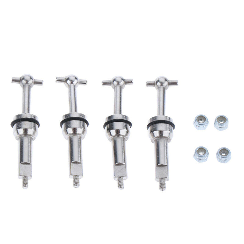 4x Upgrade Universal Drive Shaft 1.42'' for 1/24 Scale WLtoys A202 RC Car Spare