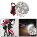 5PCS Motorcycle Electric Scooter 4 beads Spotlights LED Lens Headlights Sl DLB