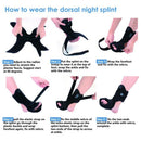 Ankle Splint Support Ankle Protector With Spiky Massage Ball Plantar Fascii