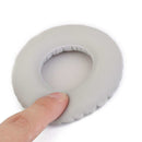 1Pair PU Leather Earpads Ear Pads Cover for Monster DNA Headphone Gray